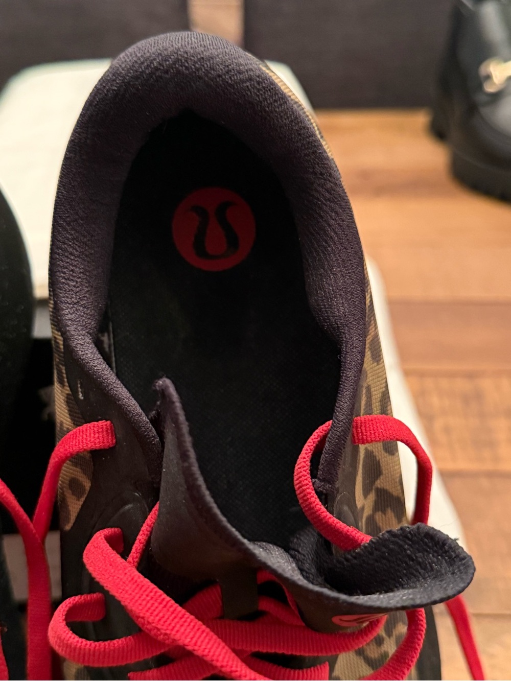 Women's lululemon Wmn Split Shift Running Shoe True Leopard Multi/Black/Safari 9 - Picture 11 of 12